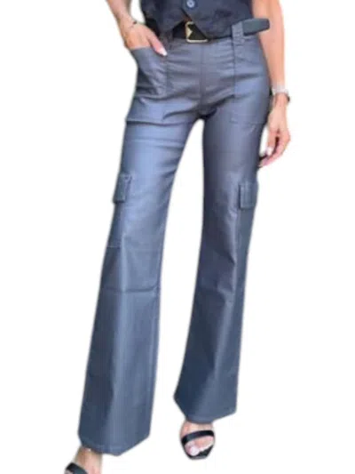 Bevy-flog Women's Randi Pants In Gray Domino In Blue