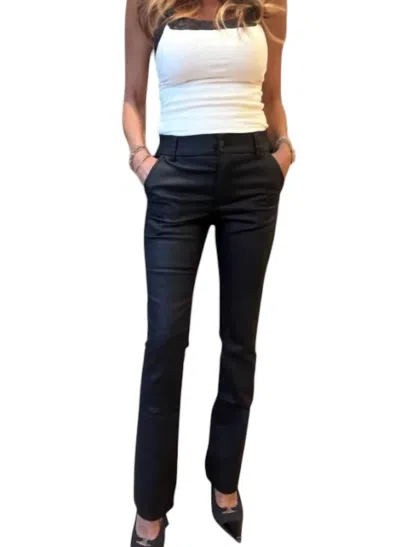 Bevy-flog Mona Flared Bottom Pant In Black