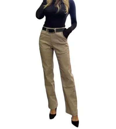 Bevy-flog Raquel Pant In Light Brown