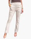 Bevy-flog Sofia Pants In Beige Stripe In Beige