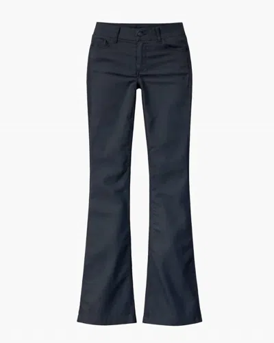 Bevy-flog Women's Amy Pants In Black Stripe In Blue