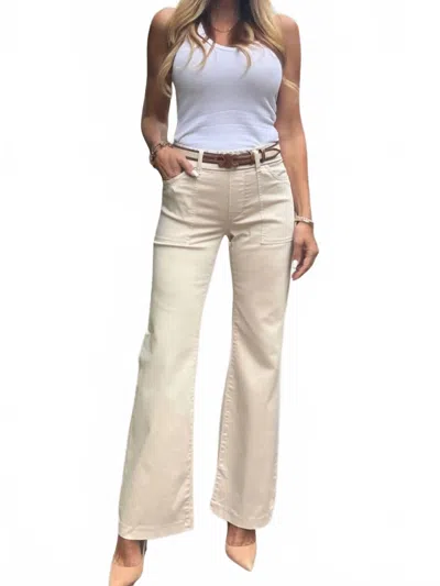 Bevy-flog Women's Christine Pant In Cream In Neutral