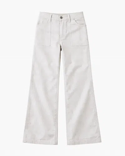 Bevy-flog Women's Romi Pants In Beige Print In White