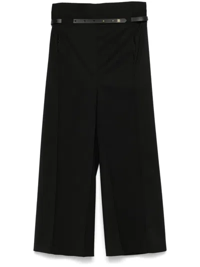Bevza Belted Culottes In Black