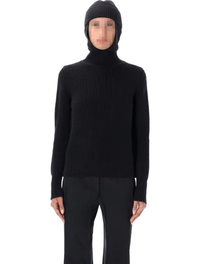 Bevza Black Balaclava Knit