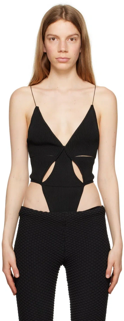 Bevza Black Triangle Bodysuit