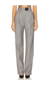 Bevza High-waisted Trousers In Gray