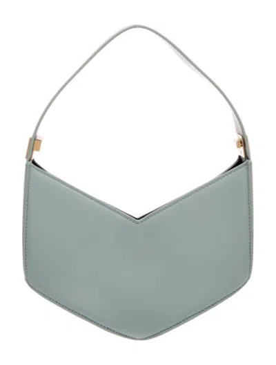 Pre-owned Bevza Leather Shoulder Bag In Blue