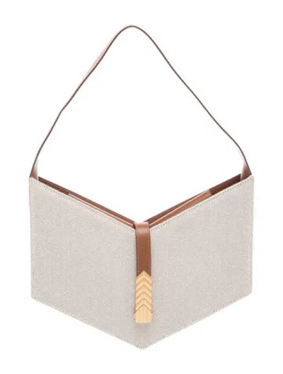 Pre-owned Bevza Leather Shoulder Bag In Neutrals