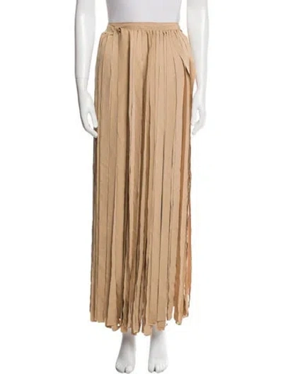 Pre-owned Bevza Long Skirt In Neutral