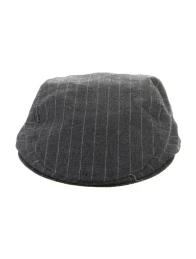 Pre-owned Bevza Newsboy Hat In Gray