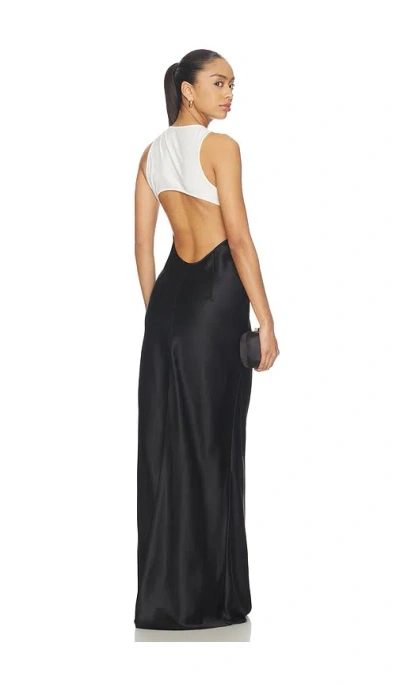 Bevza Seashell Bra Dress In Black