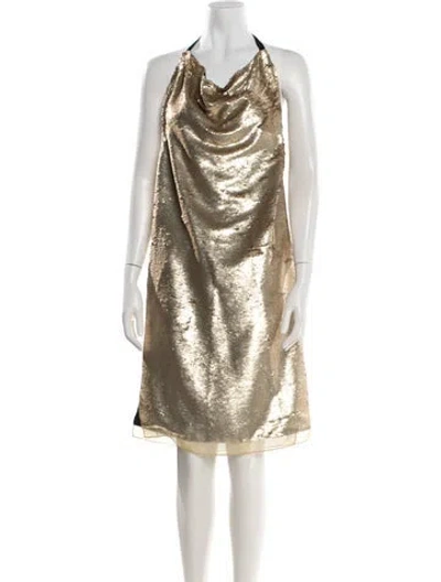Pre-owned Bevza Silk Mini Dress