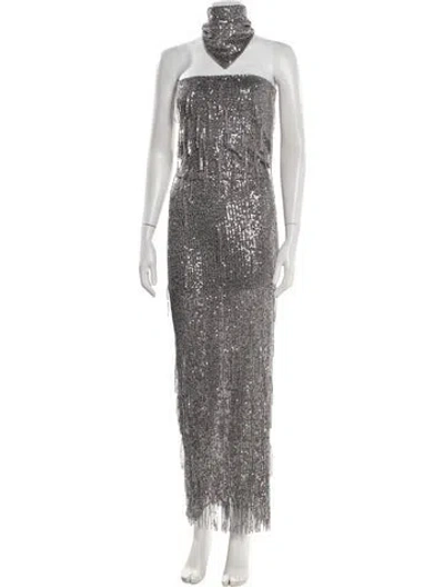 Pre-owned Bevza Strapless Long Dress