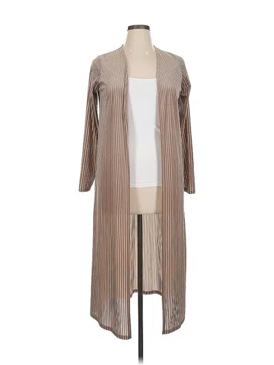 Pre-owned Beware! Kimono In Brown