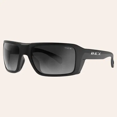 Bex Bolo Black & Charcoal Gray Sunglasses