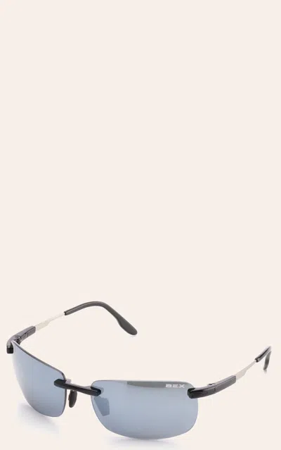 Bex Brackley X Black And Gray Polarized Sunglasses