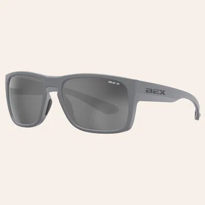 Bex Jaebyrd Otg Matte Silvery-gray Sunglasses