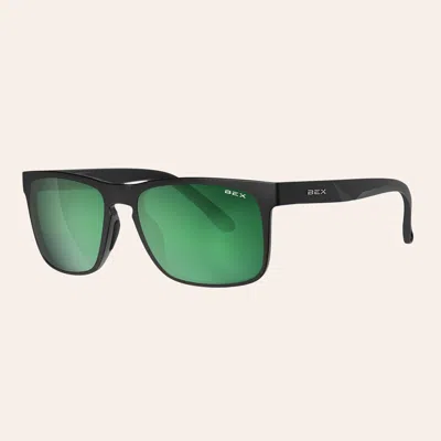 Bex Jaebyrd X Otg Black & Sienna Green Sunglasses