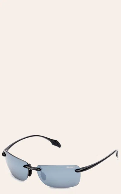 BEX JAXYN X BLACK AND GRAY POLARIZED SUNGLASSES