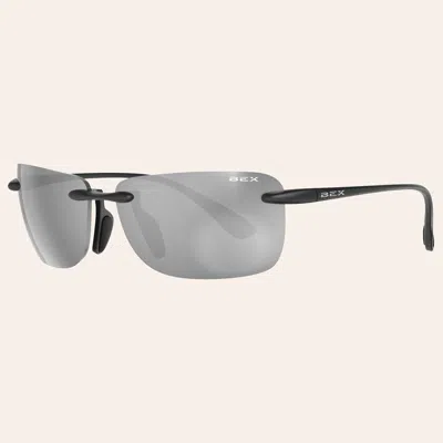 Bex Jaxyn X Otg Black & Silver Polarized Sunglasses