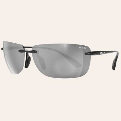 Bex Jaxyn Xl Otg Black & Silver Polarized Sunglasses