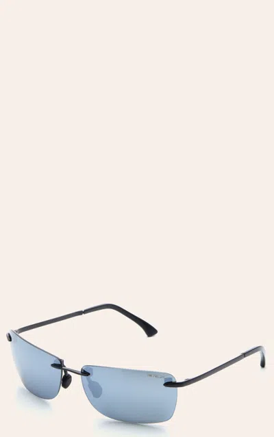 Bex Legolas Black/gray Polarized Sunglasses In Blue