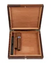 Bey-berk 12-cigar Leather Humidor