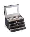 Bey-berk 4 Level Jewelry Box With Multi Compartments In Multi