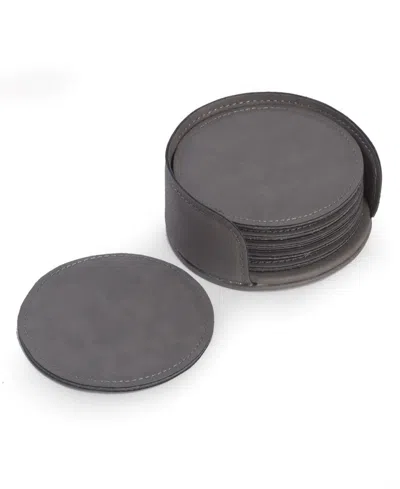 Bey-berk 6 Coaster Set In Black
