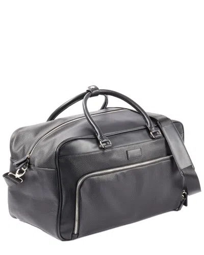 Bey-berk Berlin Weekender In Black