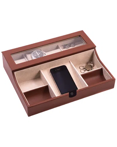 Bey-berk Brown Valet Case