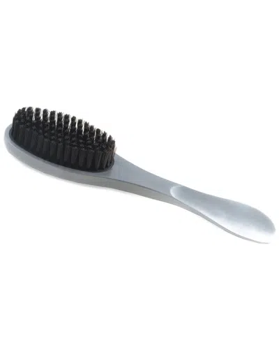 Bey-berk Brushed Aluminum Clothes & Lint Brush