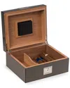 Bey-berk Carbon Fiber Wood Cigar Humidor