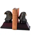 Bey-berk Cast Metal Eagle Bookends