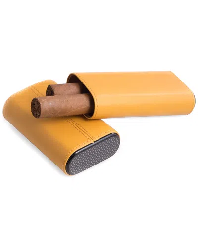 Bey-berk Cedar Lined Telescoping Three Cigar Holder