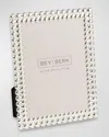 Bey-berk Chelsea Metal 4"x6" Picture Frame