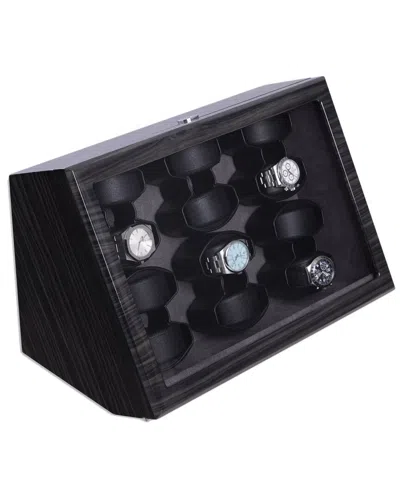 Bey-berk Cosmo Twelve Watch Winder In Grey