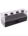 Bey-berk Darian Watch And Accessory Box 1 In Black