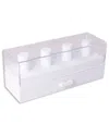 Bey-berk Darian Watch And Accessory Box 3 In White