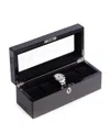 Bey-berk Deluxe Watch Case In Black