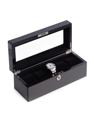 Bey-berk Deluxe Watch Case In Black