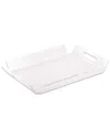 Bey-berk Unisex Dezi Clear Acrylic Tray In Clear