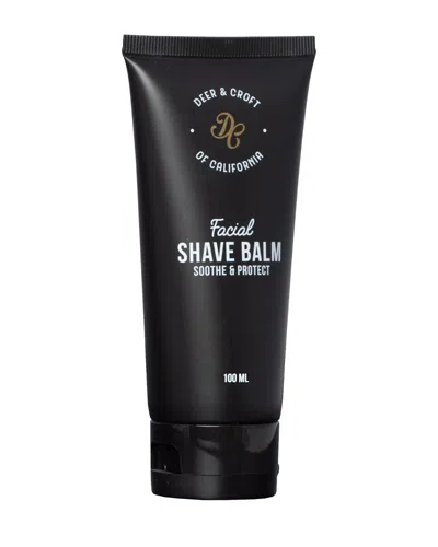 Bey-berk Discontinued  Deer & Croft Soothe & Protect 100 ml Shave Balm In Black