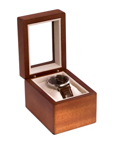 Bey-berk Single Watch Box In Multicolor