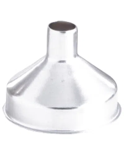 Bey-berk Dnu Unprofitable  5pc Stainless Steel Funnel Set In Transparent