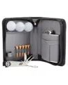 Shop Bey-berk Driver Golf Set In Black
