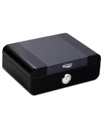 Bey-berk Dylan Cigar Humidor In Black