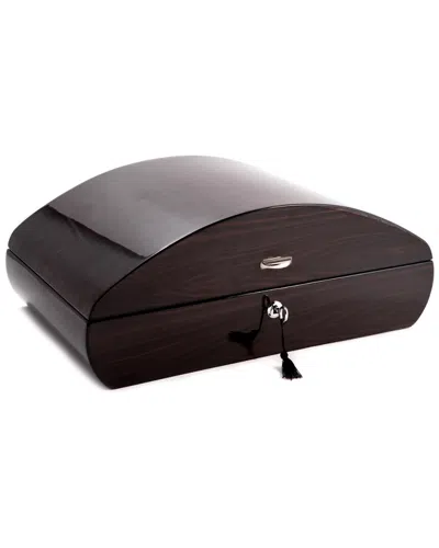 Bey-berk Ebony 100-cigar Humidor