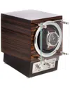 Bey-berk Ebony Burlwood Watch Winder
